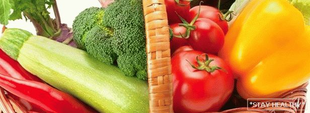 Dieta en verduras