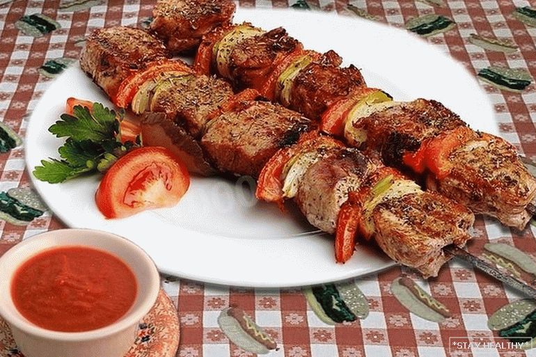 Las mejores recetas de kebab de cerdo con foto.