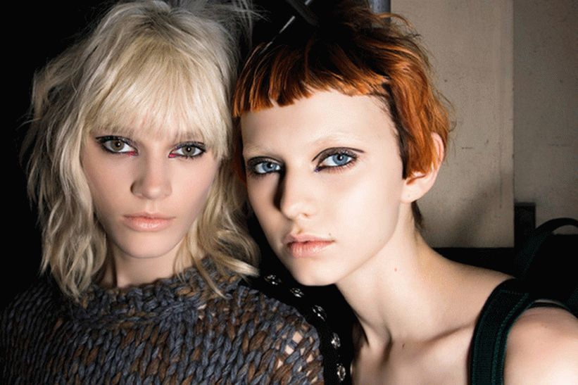 Flequillo rasgado - una bella imagen