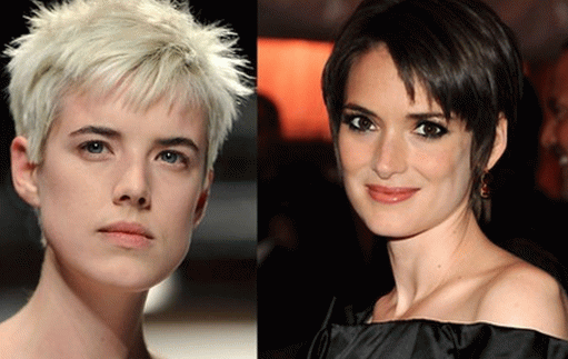 Estrellas con flequillo graduado