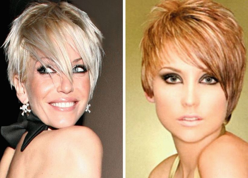 Cortes de pelo cortos y modernos con flequillo roto