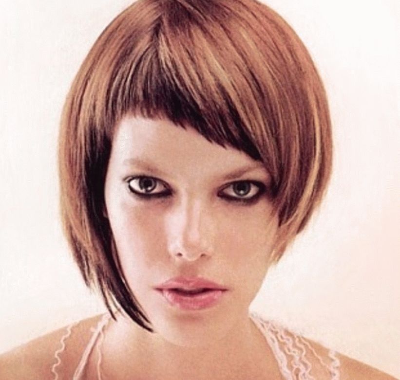 Bob con flequillo roto