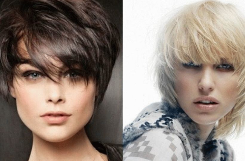 Cortes de pelo cortos con flequillo grueso