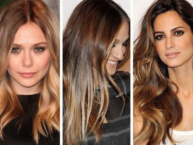 Peinados de tendencia para cabello largo con flequillo