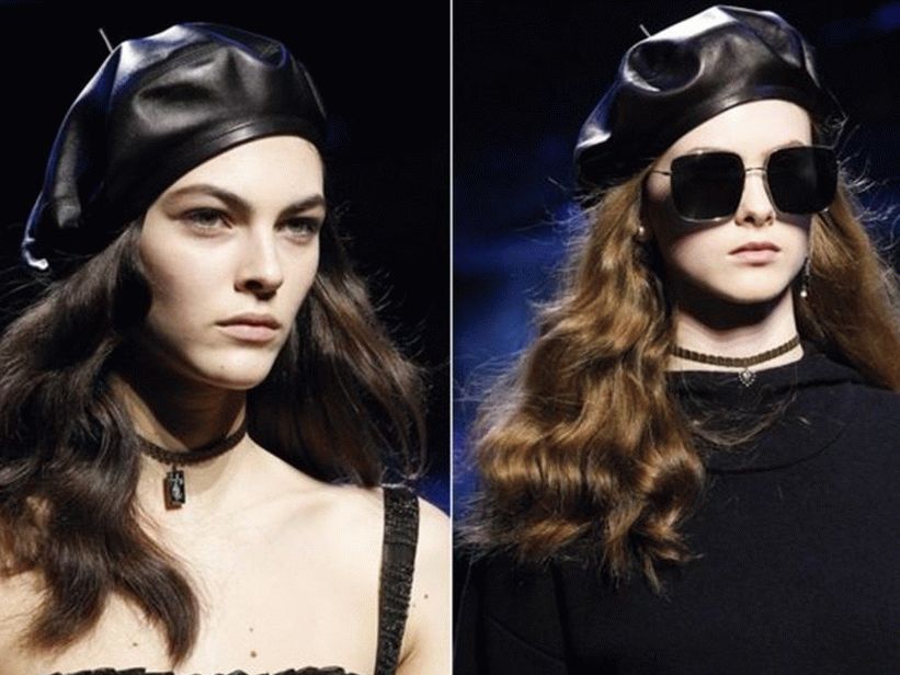 Peinados de moda rizos en cabello largo
