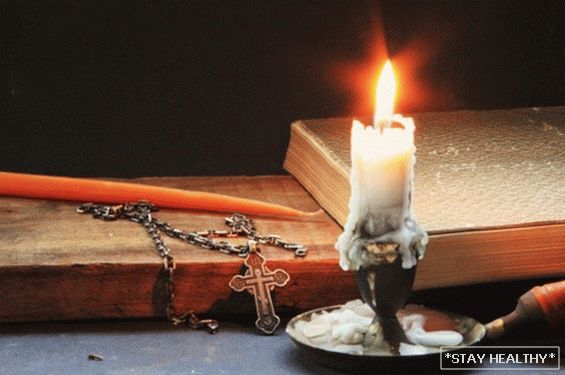 Limpiando un apartamento o casa con una vela de la iglesia: deshacerse de la energía negativa a ti mismo