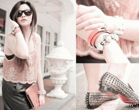 Ropa de rock glam, фото