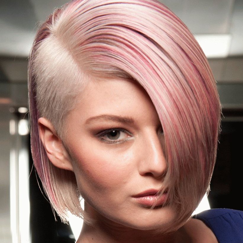 Peinados de mujeres con templos afeitados