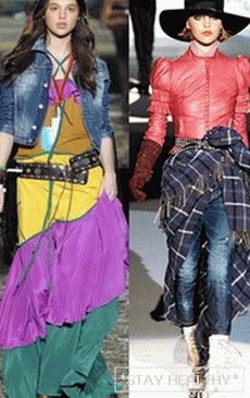 Стиль фьюжн (fusion) en ropa