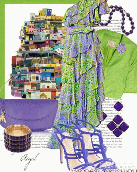 Pasión violeta: bolso morado con nada. носить?...