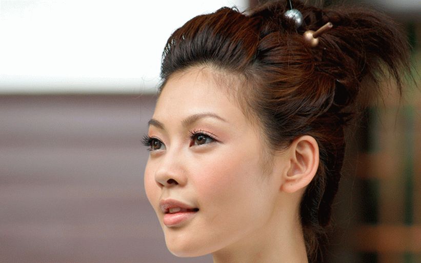 peinados de mujeres japonesas